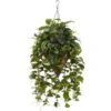 36 In. Artificial Vining Mixed Greens With Cone Hanging Basket 2 36 In. Artificial Vining Mixed Greens With Cone Hanging Basket -AFLORAL ONLINE STORE nearly natural artificial vines 6851 64 1000