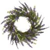 18 In. Artificial Lavender Wreath 1 18 In. Artificial Lavender Wreath -AFLORAL ONLINE STORE nearly natural decorative wreaths 4215 64 1000