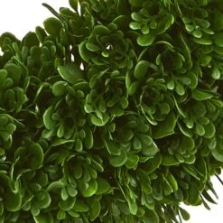 Indoor/Outdoor 19.5 In. Artificial Tea Leaf Wreath UV Resistant -AFLORAL ONLINE STORE nearly natural decorative wreaths 4220 1f 1000