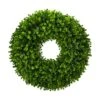25 In. Indoor Eucalyptus Artificial Wreath