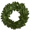 30 In. Magnolia Artificial Wreath -AFLORAL ONLINE STORE nearly natural decorative wreaths 4391 64 1000