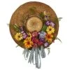 Mixed Flower 18 In. Artificial Hat Wreath 2 Mixed Flower 18 In. Artificial Hat Wreath -AFLORAL ONLINE STORE nearly natural decorative wreaths 4587 64 1000
