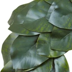 Magnolia Leaf 24 In. Artificial Wreath 10 Magnolia Leaf 24 In. Artificial Wreath -AFLORAL ONLINE STORE nearly natural decorative wreaths 4874 1f 1000
