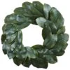Magnolia Leaf 24 In. Artificial Wreath